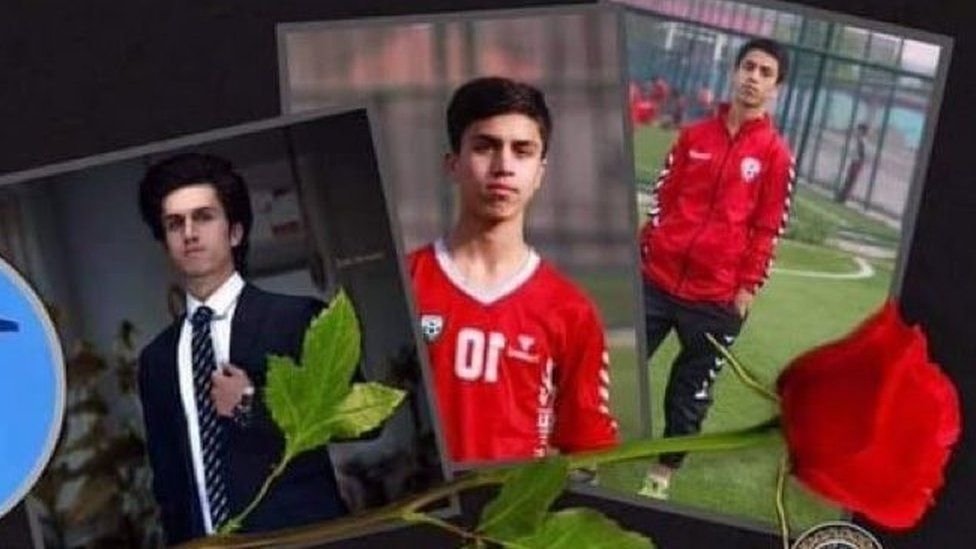 19 годишният афганистански футболист Заки Анвари е  Потвърждение за самоличността му