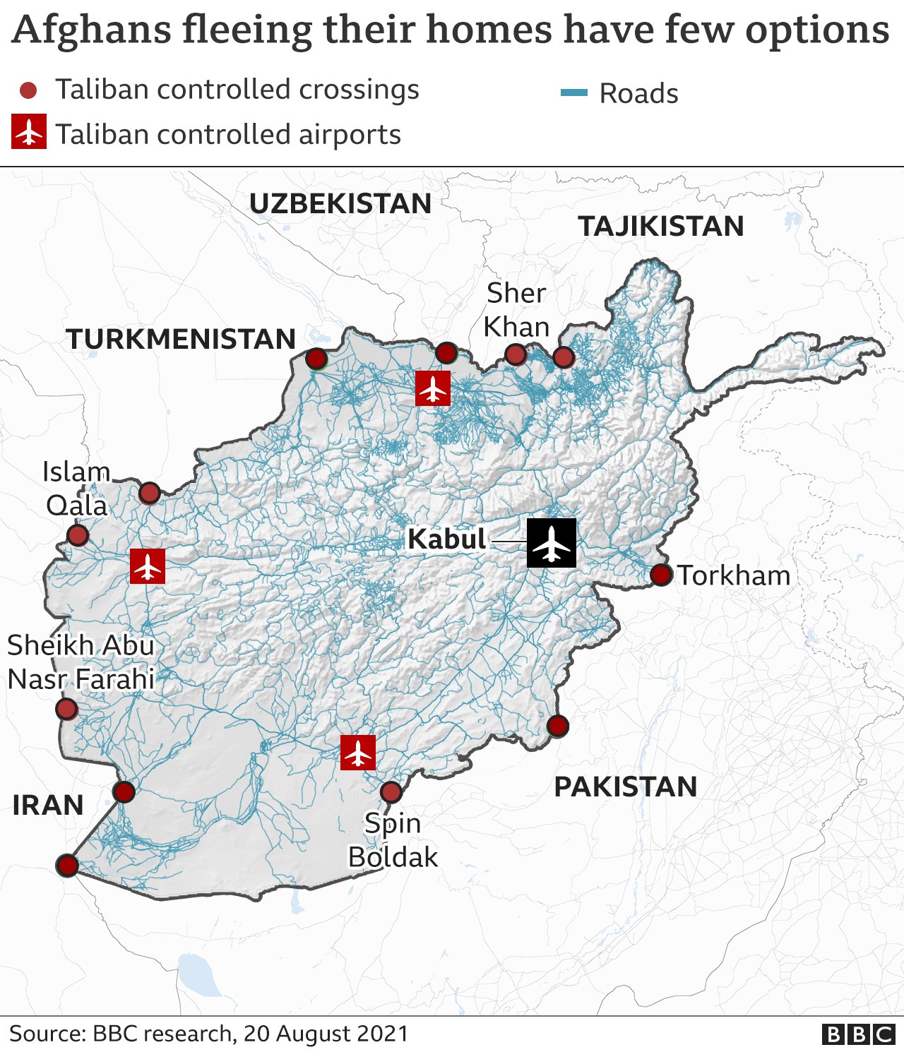 Хиляди хора са принудени да бягат от Афганистан Талибаните си