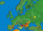 Над 40 хил. мълнии ударили Европа за 24 часа