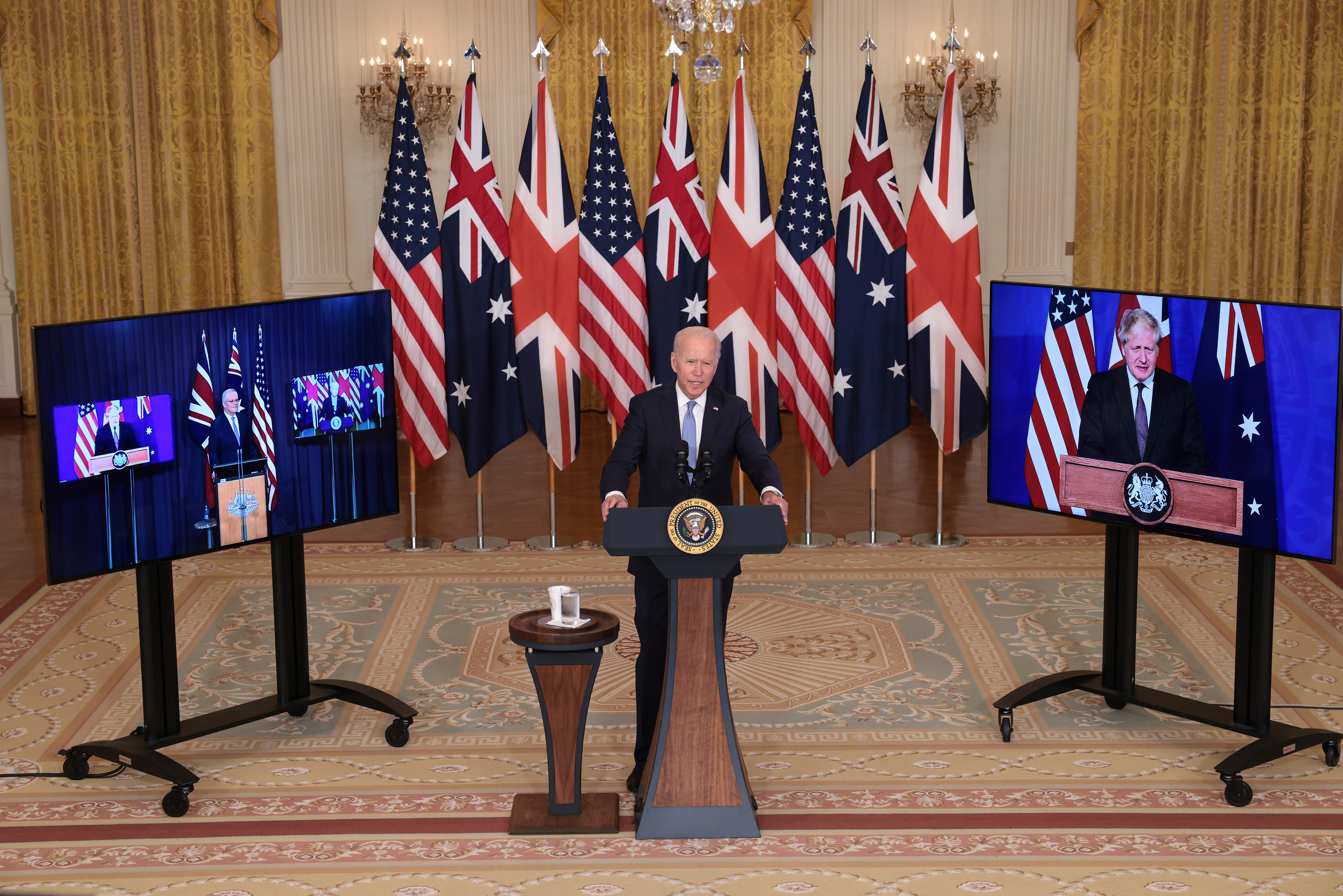 Американският президент Джо Байдън изглежда забрави как се казва австралийският