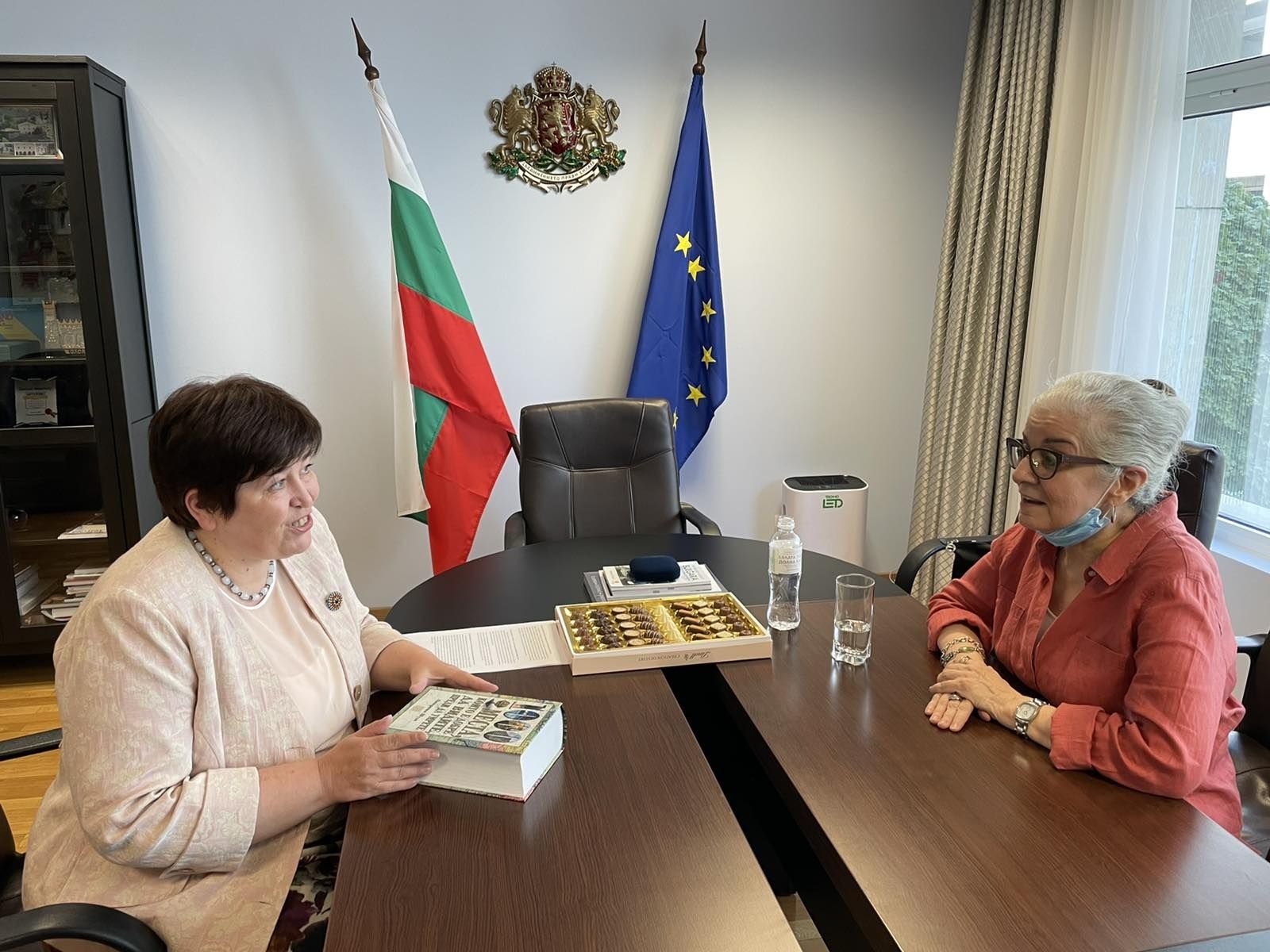 Министърът на туризма Стела Балтова се срещна с Патриша Шулц, американски