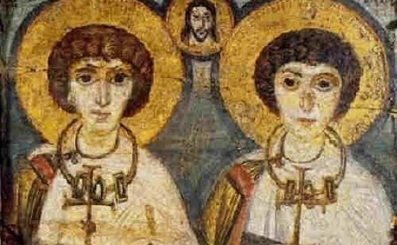 Църквата почита днес св. мъченици Сергий и Вакх.
Те били римляни