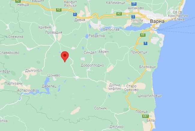 Земетресение с магнитуд 3 4 е станало в област Варна в