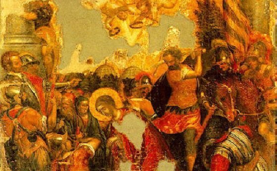 Църквата почита днес св вевеликомъченица Параскева Иконийска Три светици носят