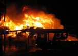 Цистерна се запали след катастрофа край Търново, шофьорът загина на място