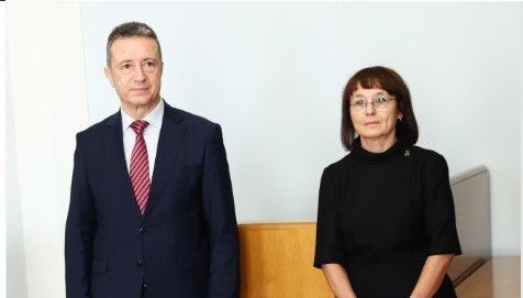 Бившият служебен министър на правосъдието Янаки Стоилов и Соня Янкулова