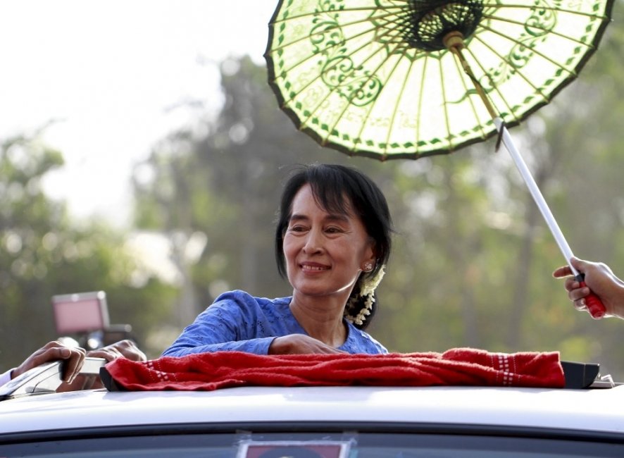 Бившата ръководителка на правителството на Мианмар Аун Сан Су Чжи