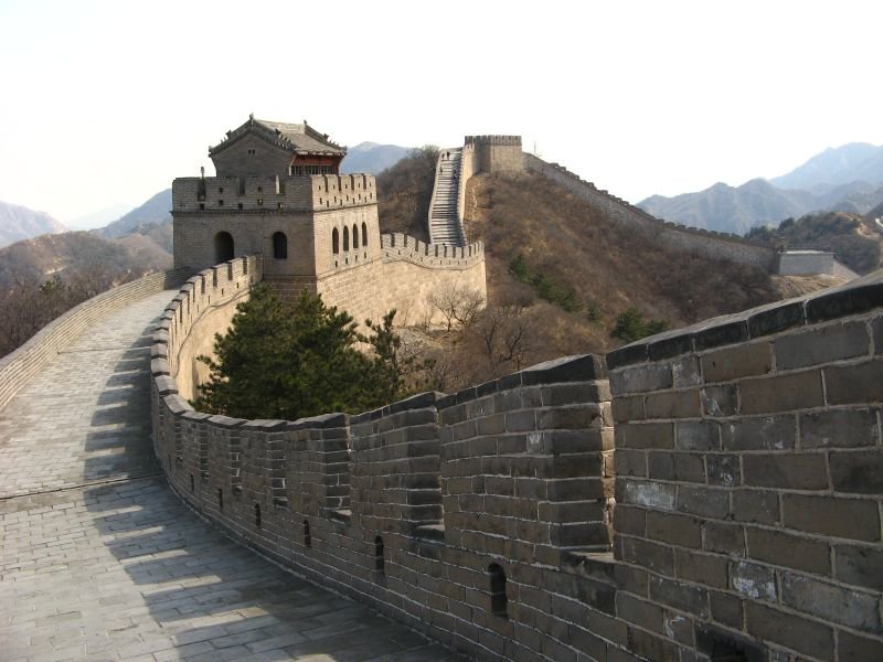 Част от Великата китайска стена се е срутила  след като земетресение
