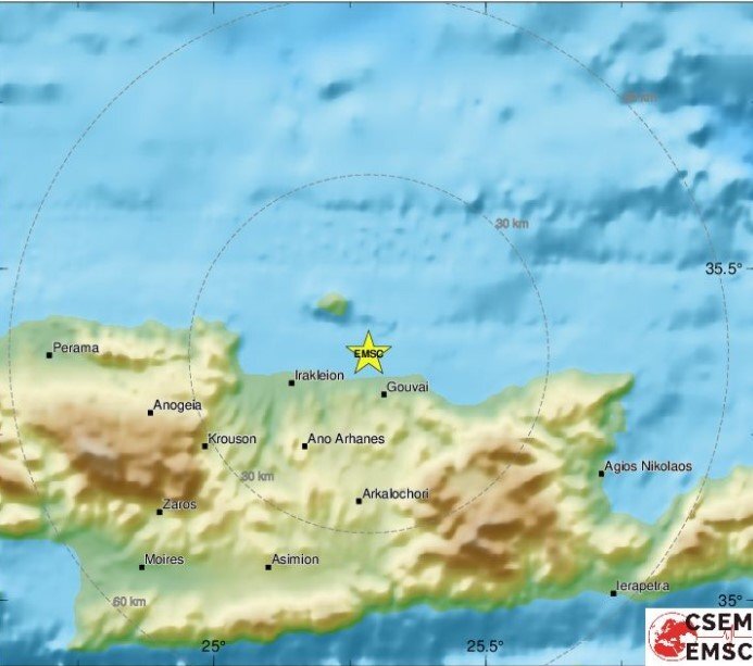 Земетресение с магнитуд 3 1 по Рихтер и епицентър в района