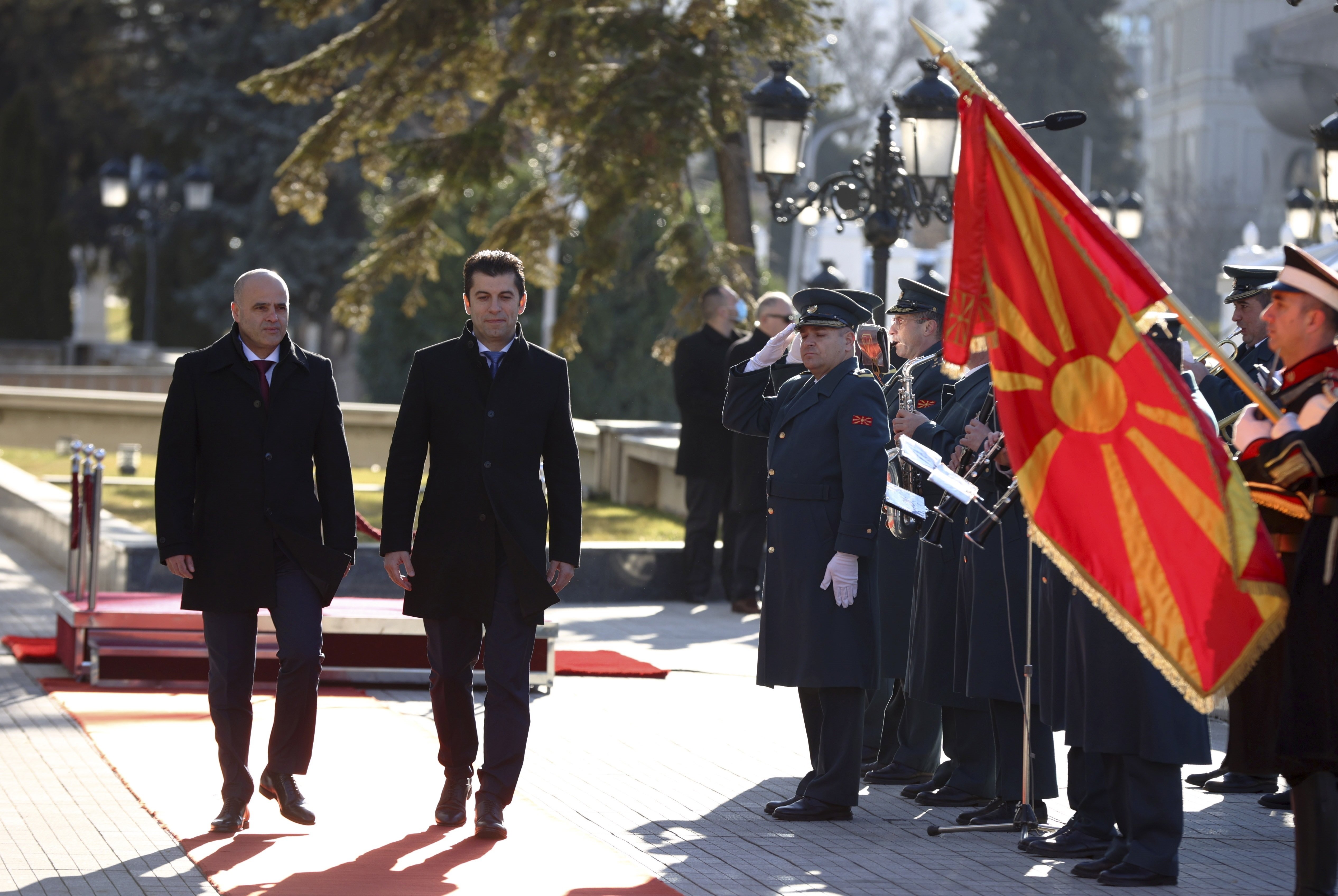 Министър-председателят на Северна Македония Димитър Ковачевски пристига на посещение в София