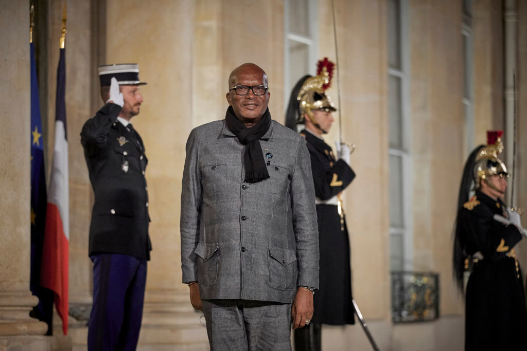 Президентът на западноафриканската република Буркина Фасо Рок Марк Кристиан Каборе