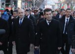 Сдобрени. Президент и премиер рамо до рамо в Благоевград (снимки)