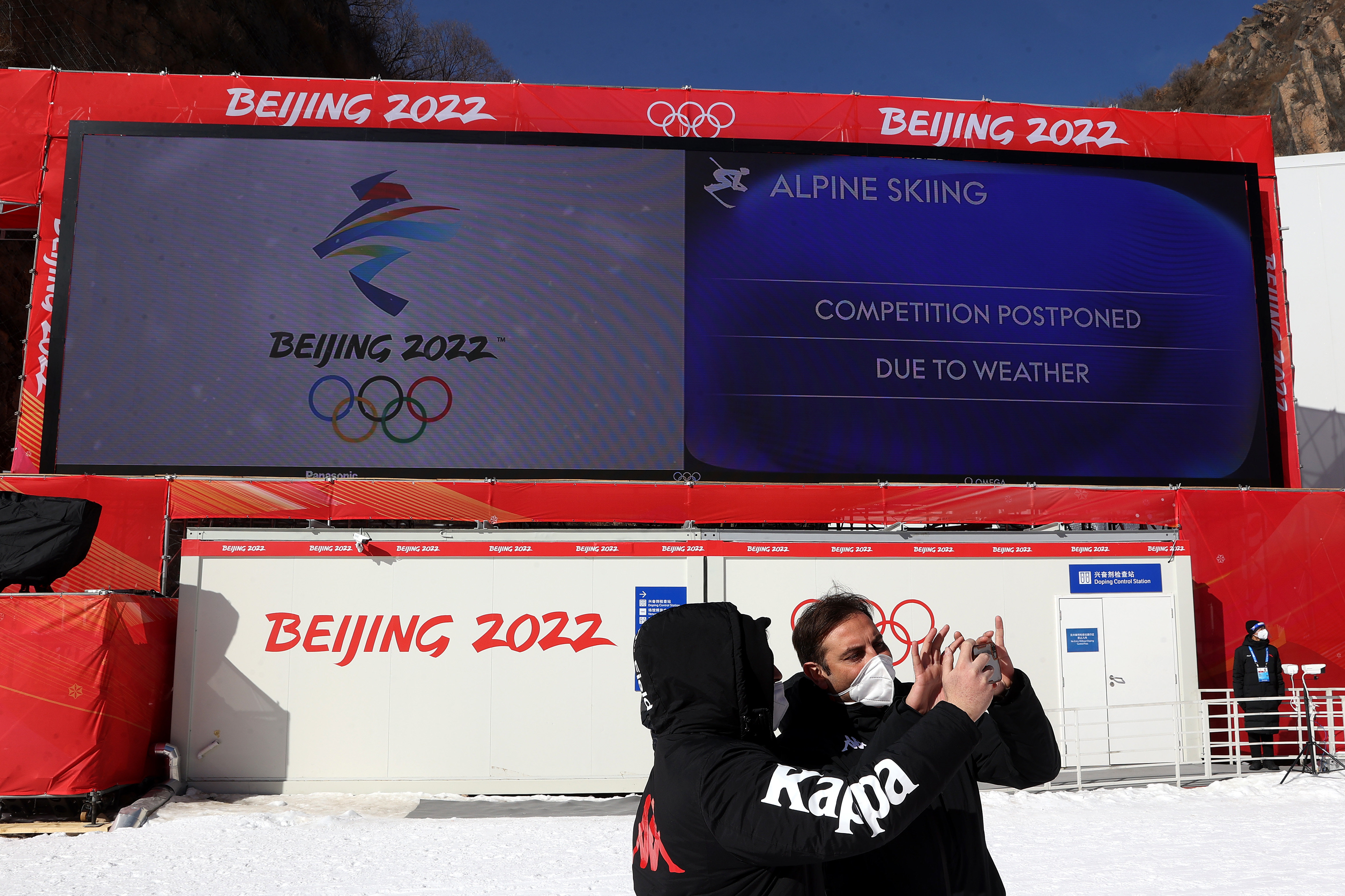 Алпийското спускане при мъжете на Олимпийските игри в Пекин което