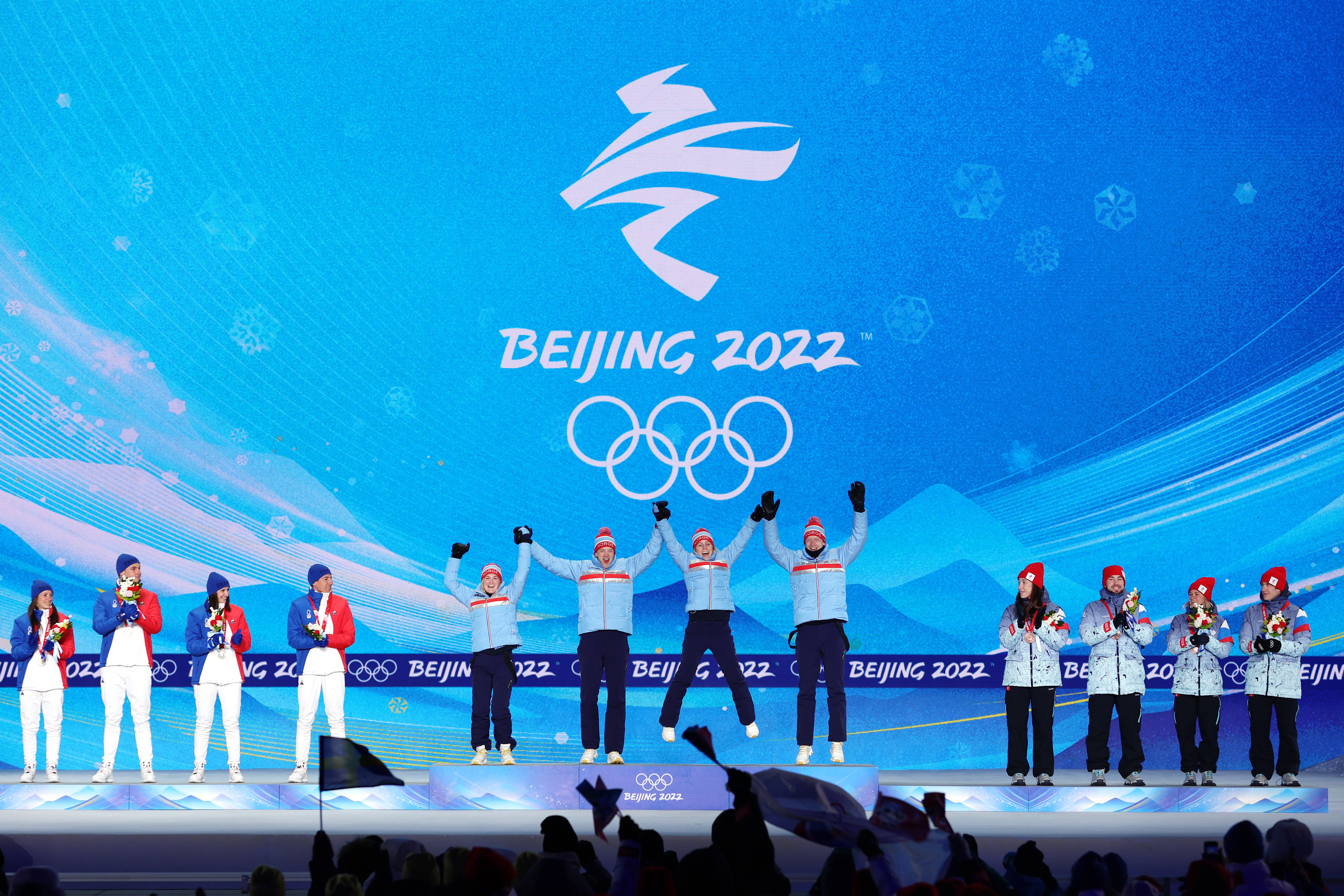 Всички медалисти от втория ден на зимните олимпийски игри в