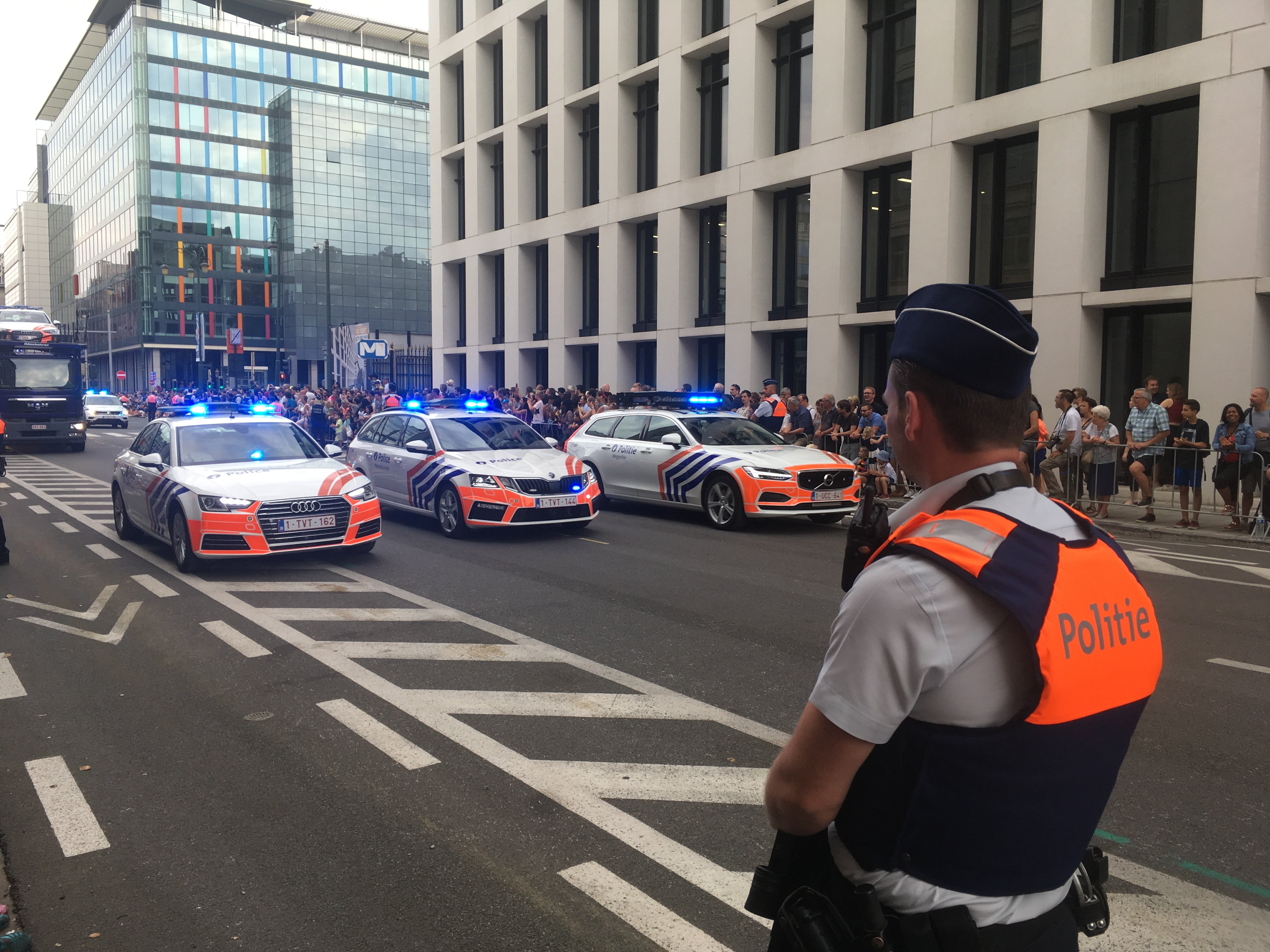 Полицията в Белгия е задържала 13 души за които има