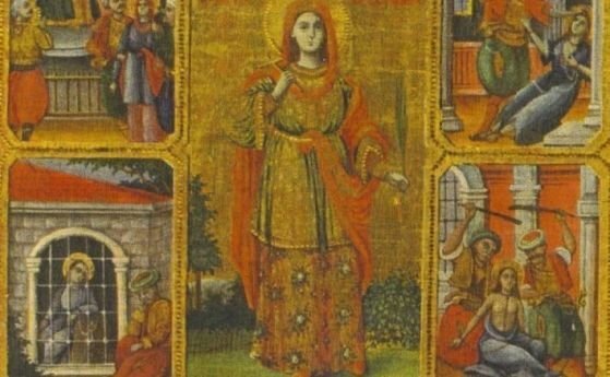 Църквата почита днес света Кирана Солунска Тя била родена през първата