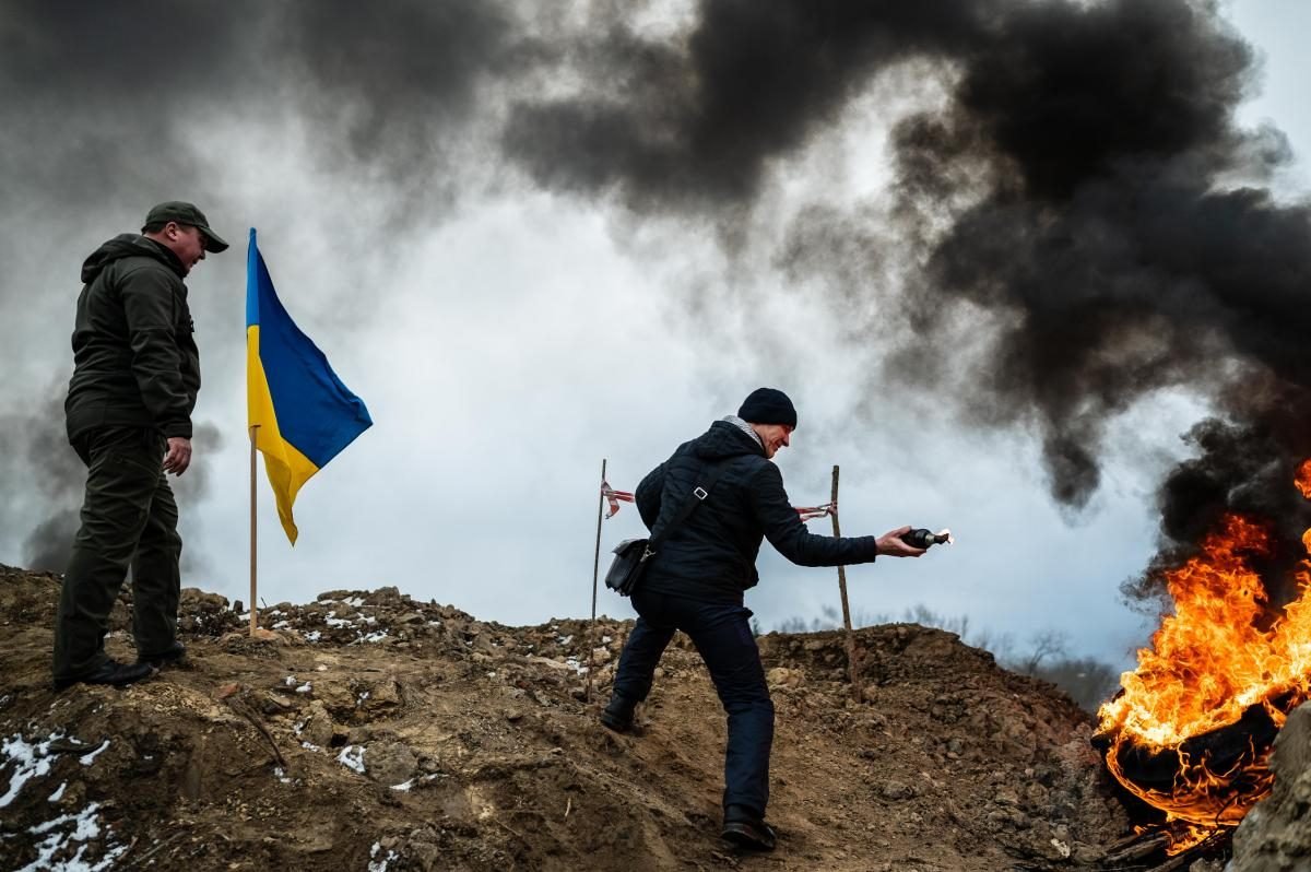 Седем дни след началото на войната в Украйна в Държавната