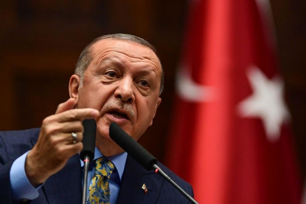 Турският президент Реджеп Тайип Ердоган смята че Западът не си