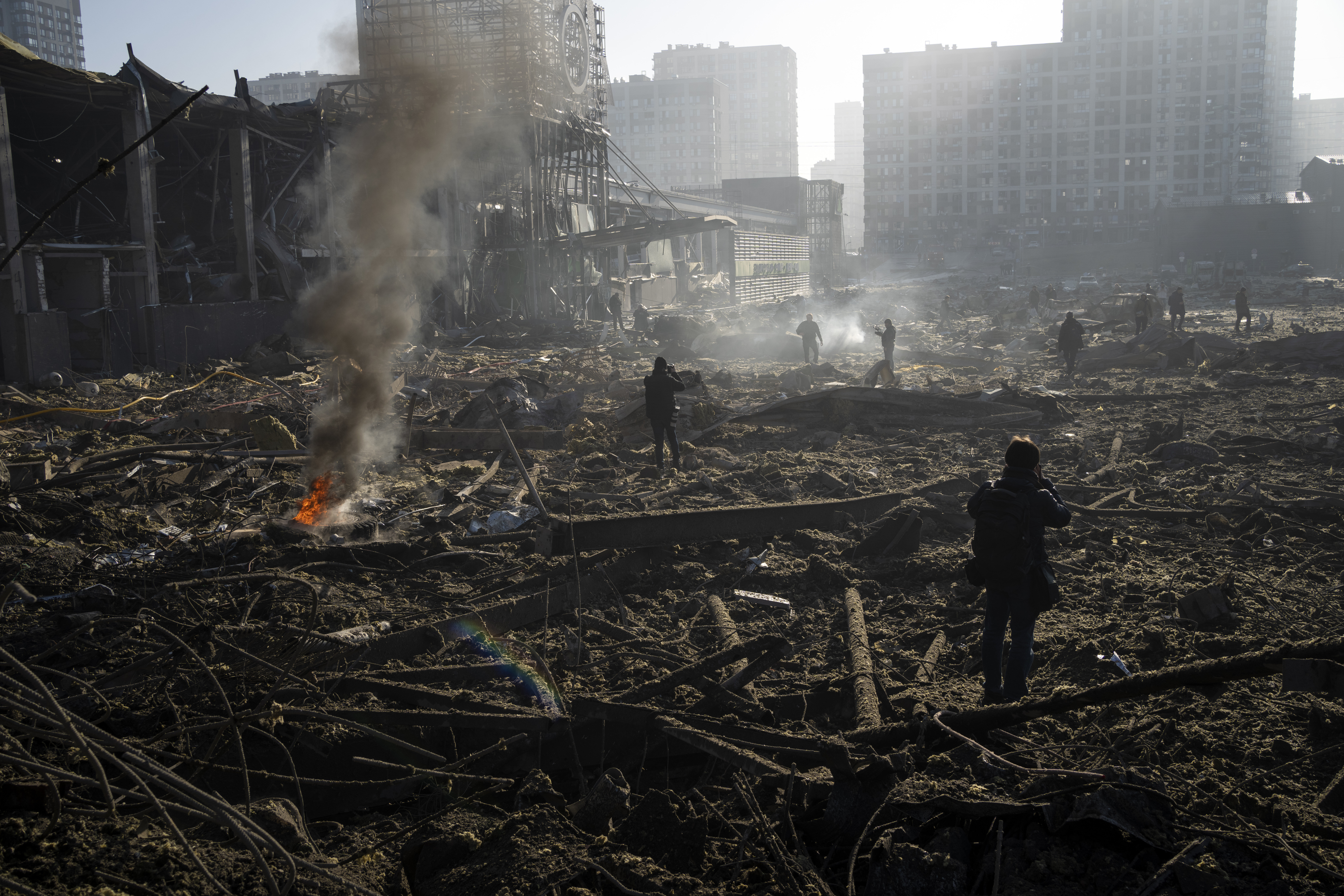 Киев беше подложен на обстрел рано тази сутрин, в 26-ия