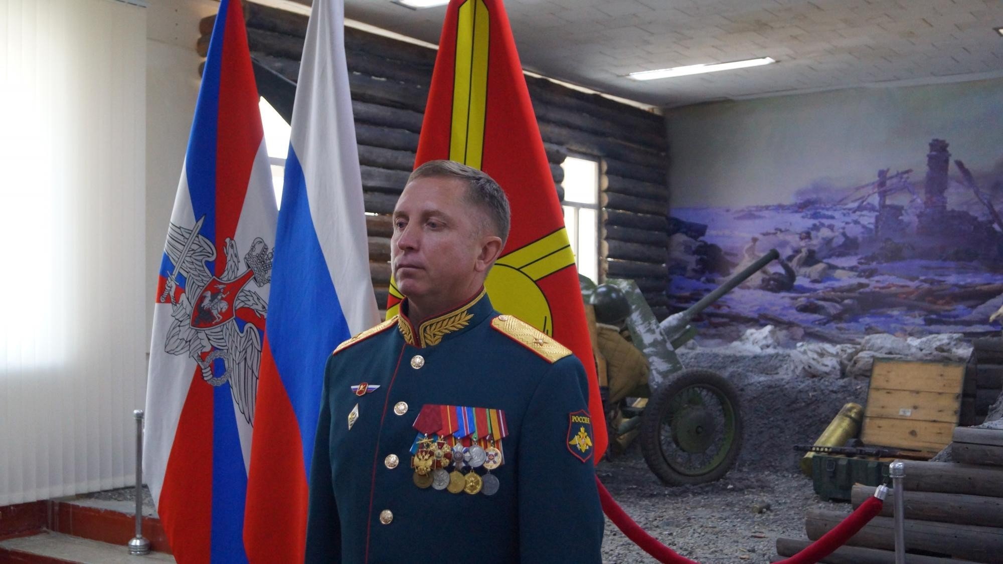 Командирът на 49 а общовойскова армия на Русия генерал лейтенант Яков Резанцев