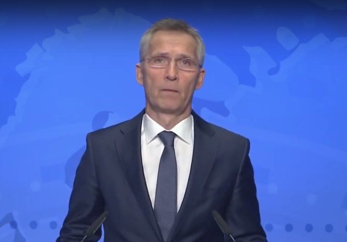 Генералният секретар на НАТО Йенс Столтенберг отправи видеообръщение към председателя на