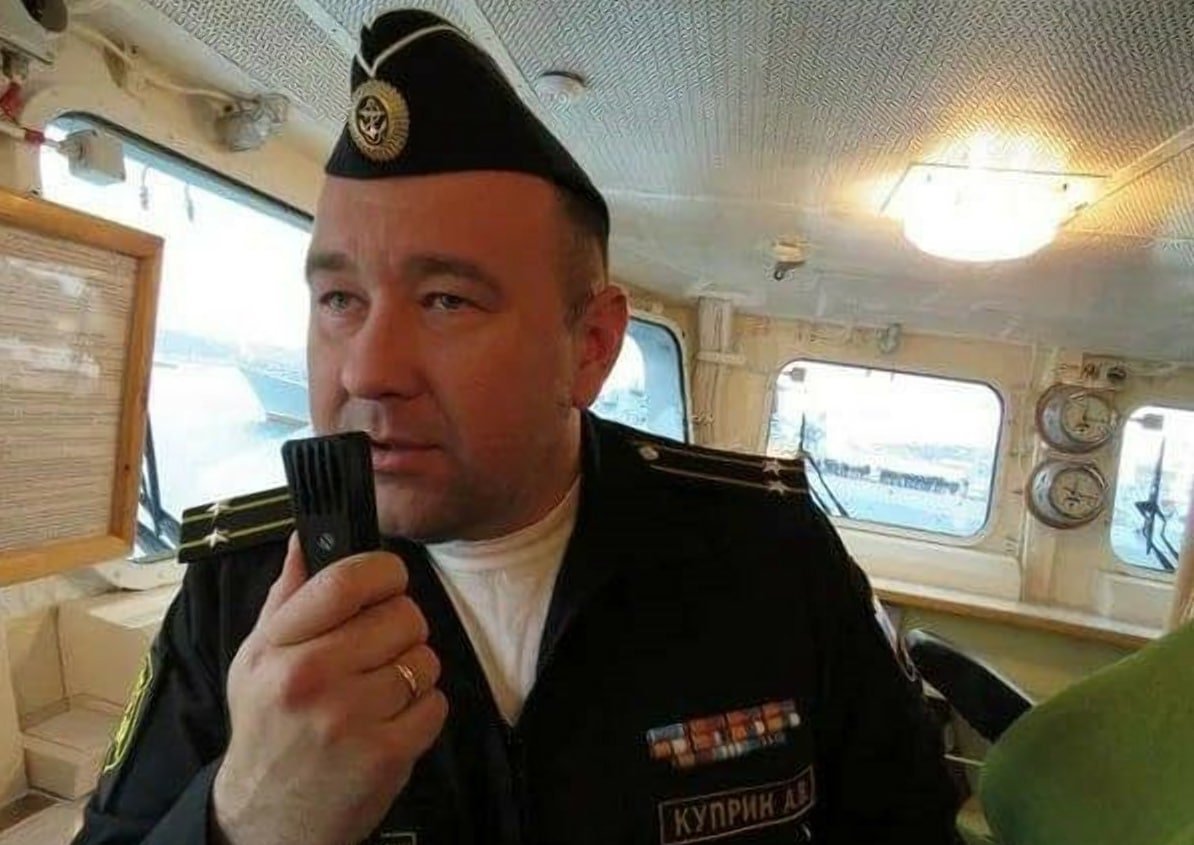 Командирът на крайцера Москва капитан 1 ви ранг Атон Куприн е