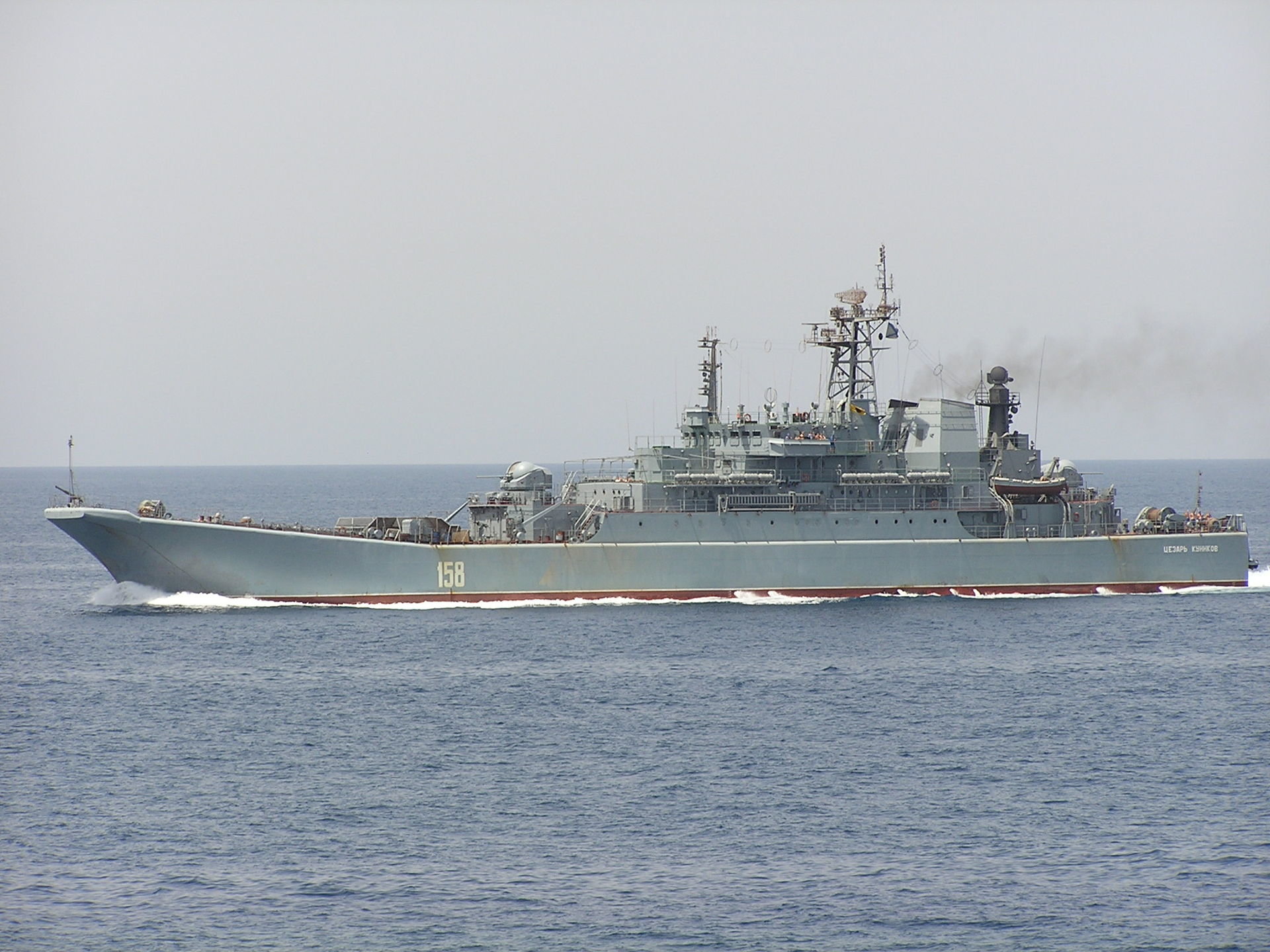 Александър Чирва командир на големия десантен кораб от руския Черноморски