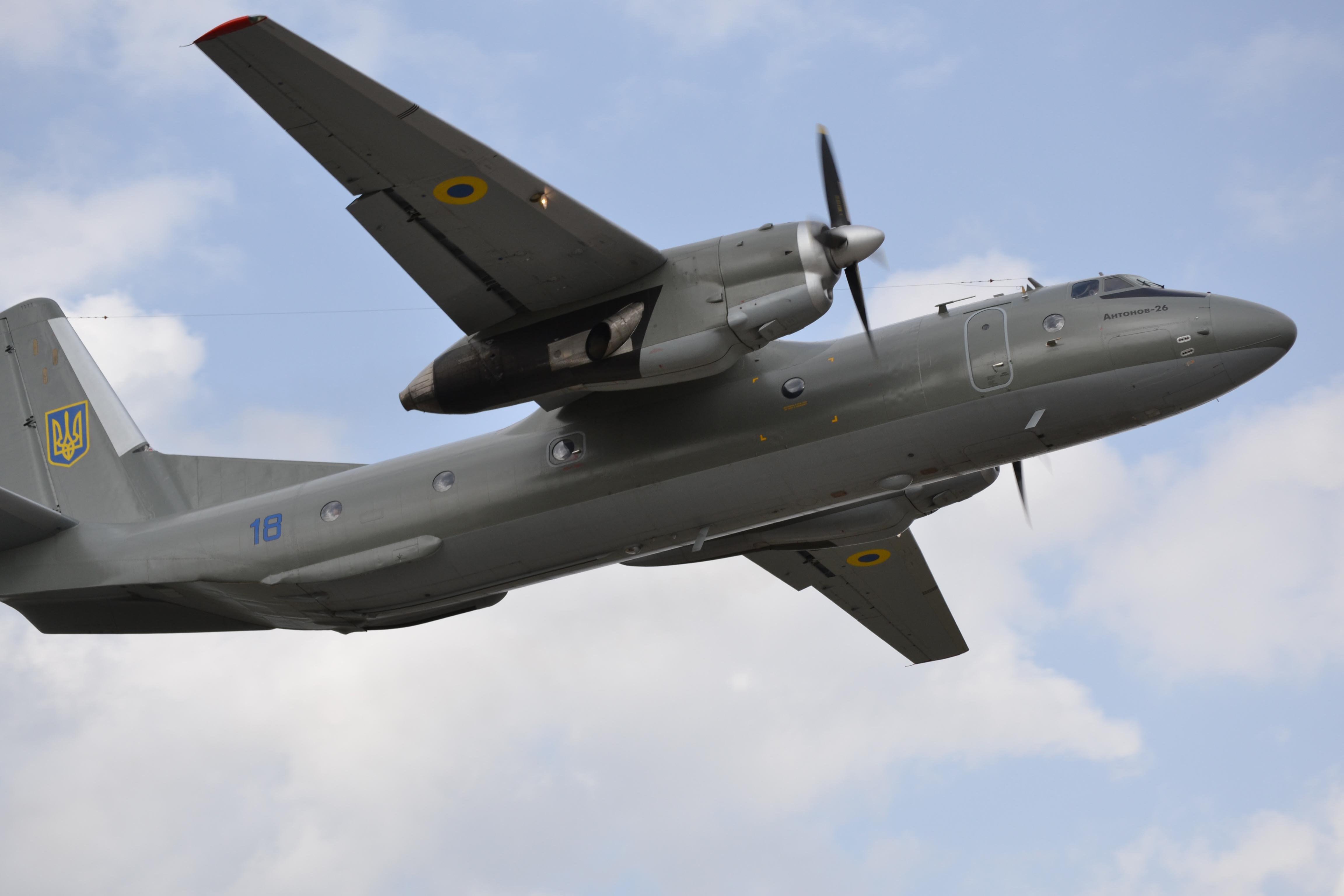 В Запорожска област се разби украински самолет Ан 26 изпълняващ технически