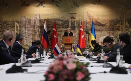 Президентът на Турция Реджеп Тайип Ердоган и украинският държавен глава