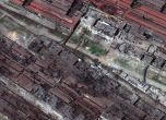 Почти всички сгради в Азовстал са разрушени, показват нови сателитни снимки