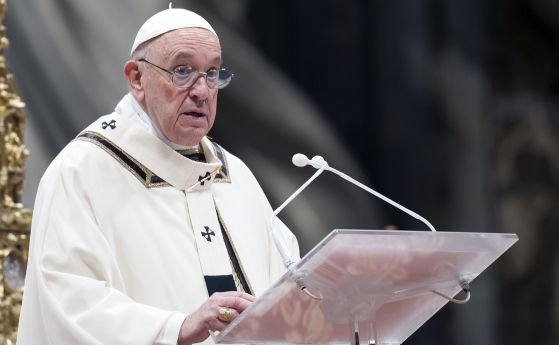 Папа Франциск описа войната в Украйна като ужасяващо отстъпление от