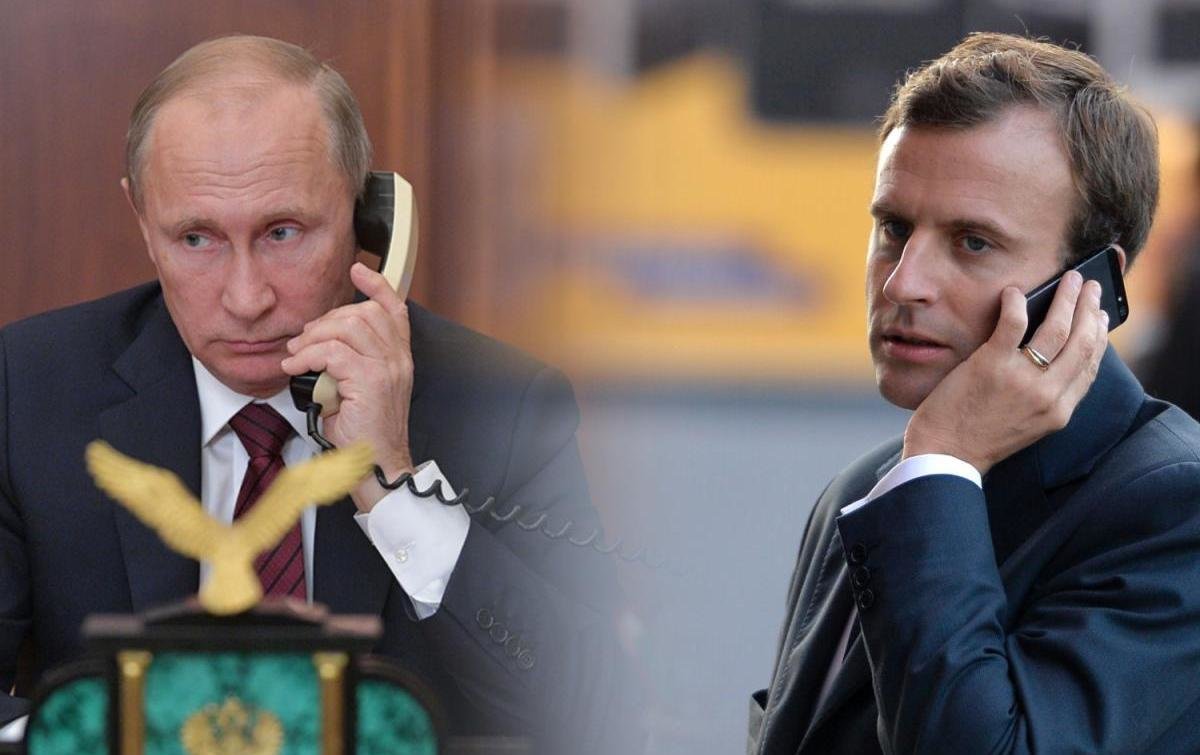 Еманюел Макрон има насрочен разговор за днес с Владимир Путин.