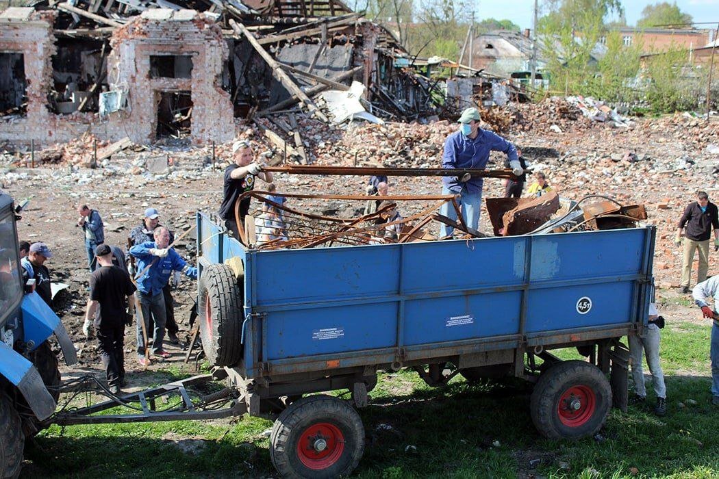 Доброволни строителни батальони – Добробат започнаха работа по възстановяване на