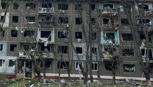 Руските окупатори са ударили центъра на Краматорск и жилищни райони