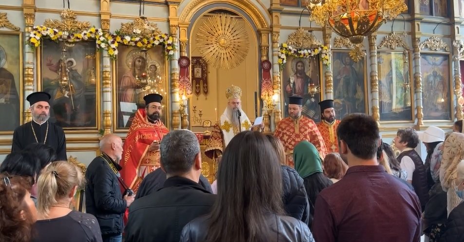 Пламенно слово във възхвала на Бойко Борисов произнесе пловдивският митрополит
