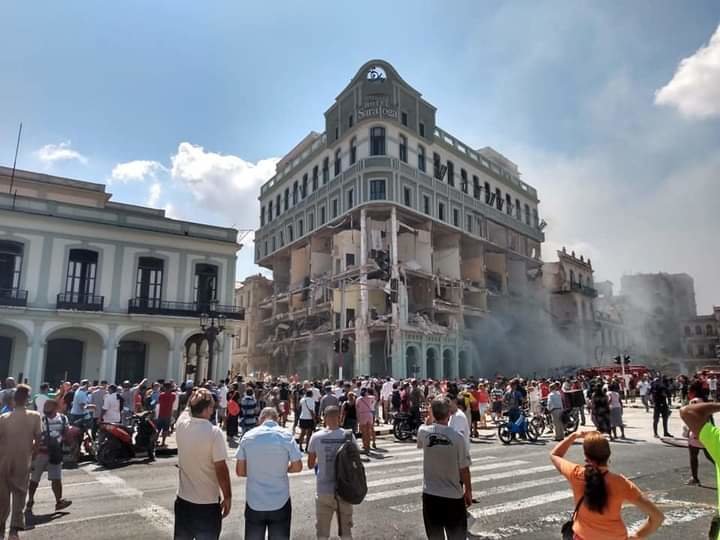 Смъртоносна експлозия избухна в известен хотел в центъра на кубинската