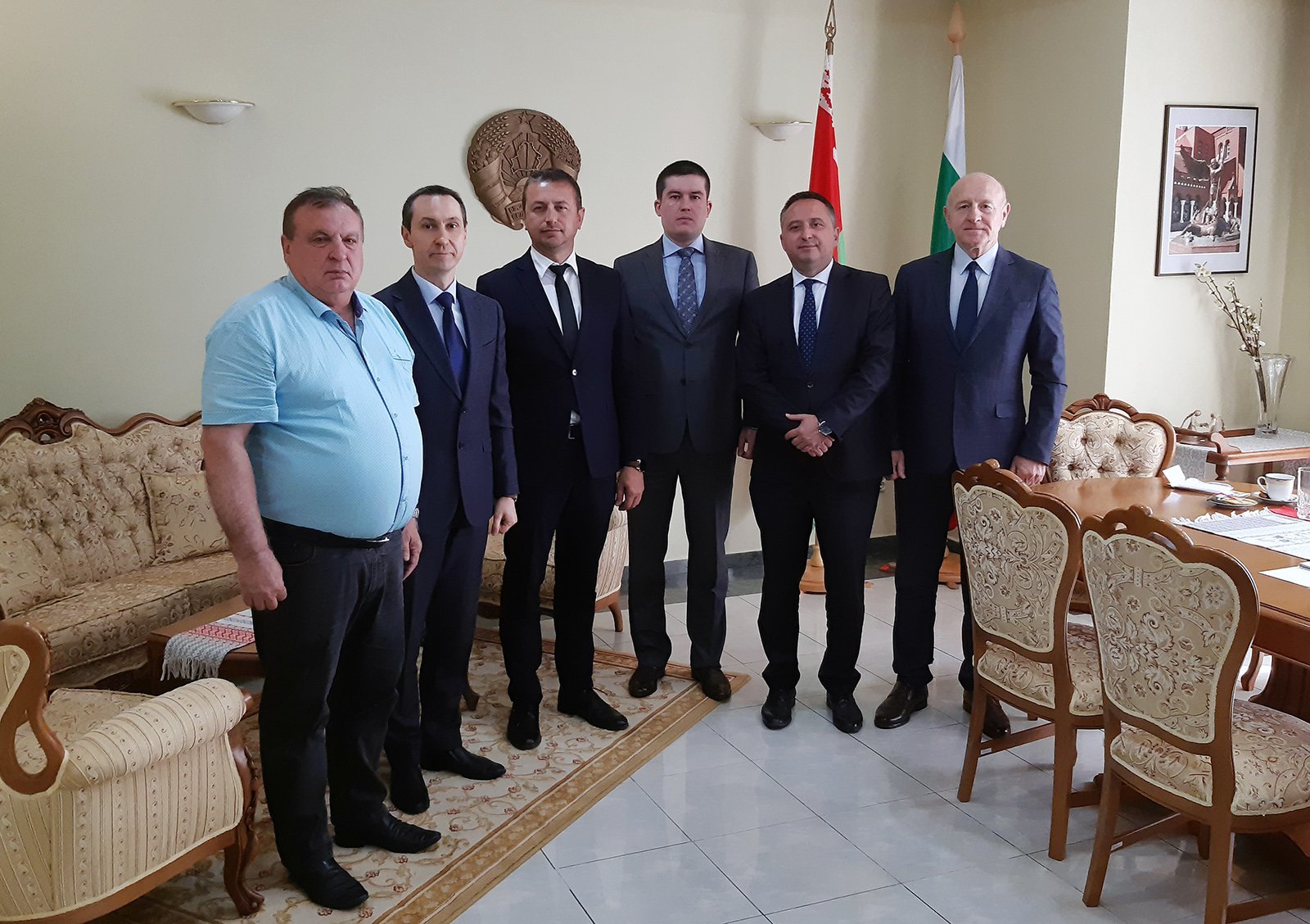 Народните представители от парламентарната група за приятелство България-Беларус“ Даниел Петров