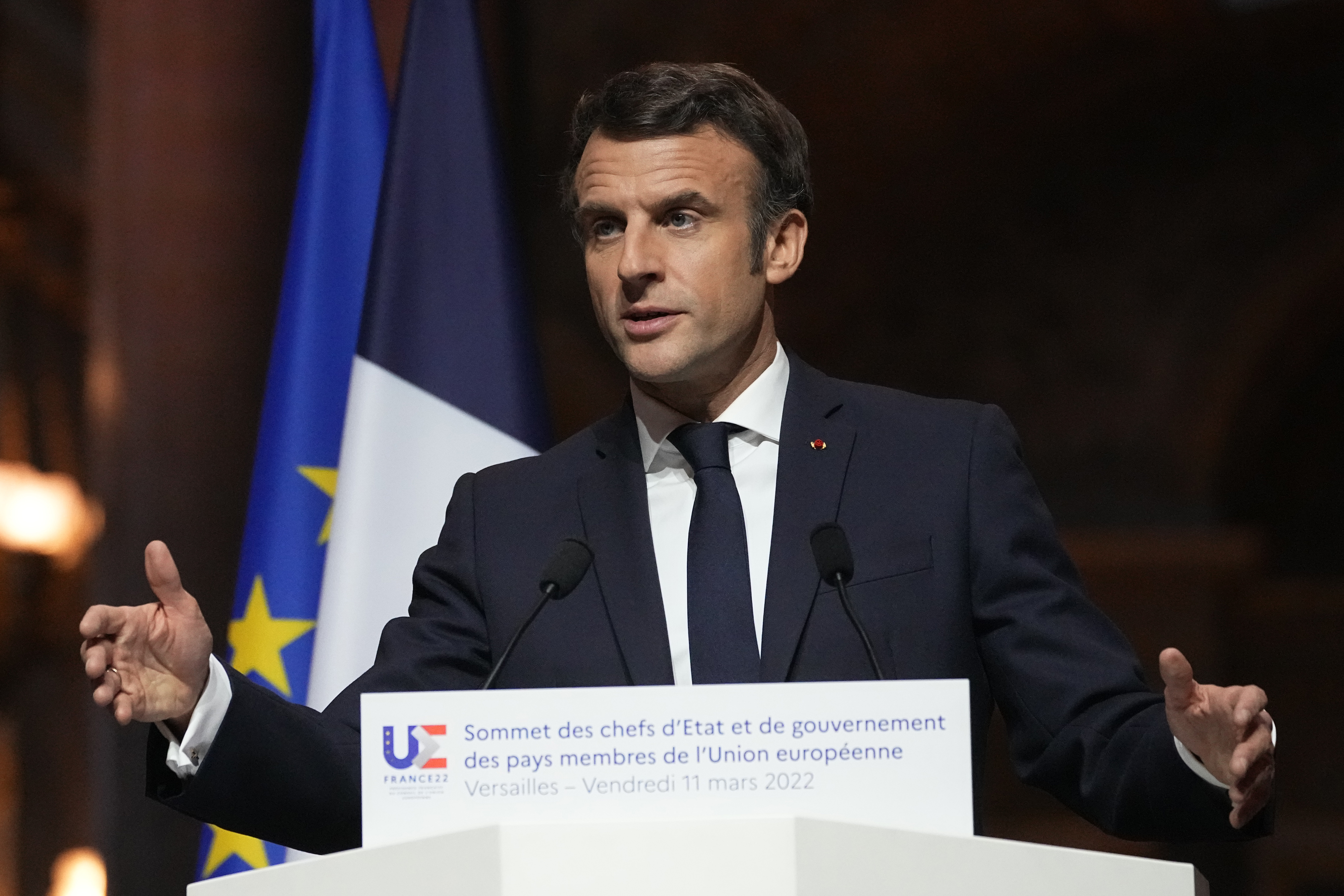 Президентът Еманюел Макрон е изразил готовността на Франция да подкрепи