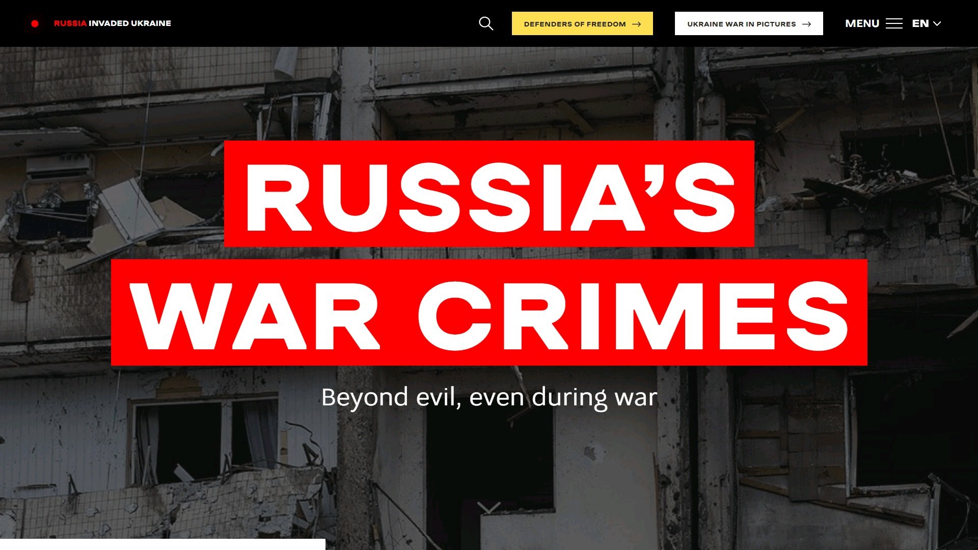 Украинските власти разработиха в интернет Ukraine ua посветен на руските военни