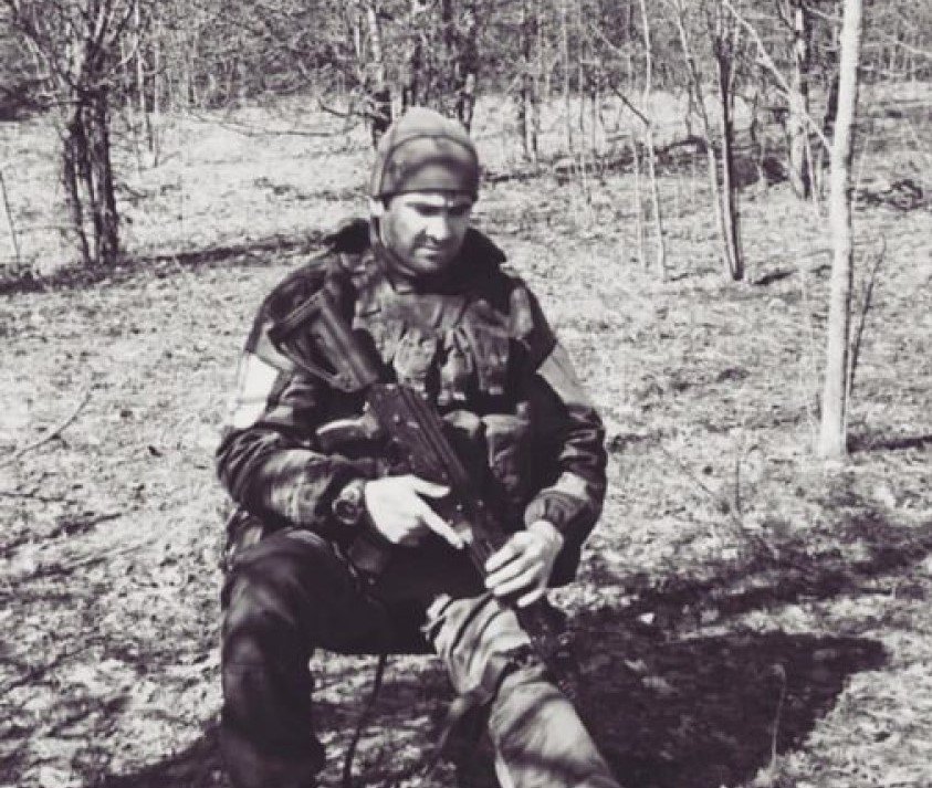 Командирът на десантно-щурмова рота на Въоръжените сили на Руската федерация