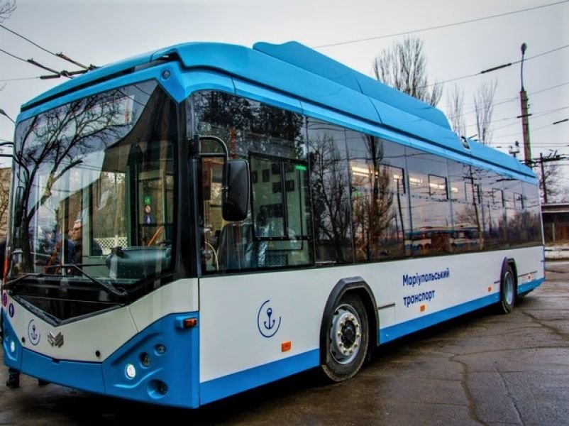Руските освободители откраднаха и последните седем оцелели тролейбуси в Мариупол.