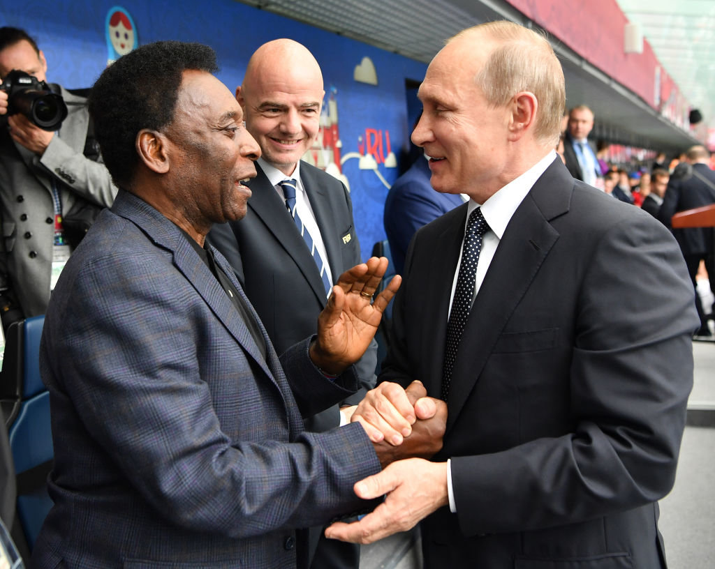 Легендарният бразилски футболист Пеле се обърна към президента на Руската