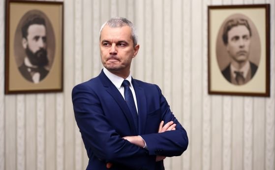 Лидерът на Възраждане Костадин Костадинов заяви че парламентарната му група