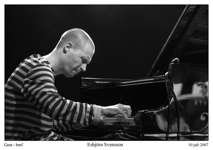 Ингаро Швеция 14 юни 2008 г Джаз пианистът Есбьорн Свенсон