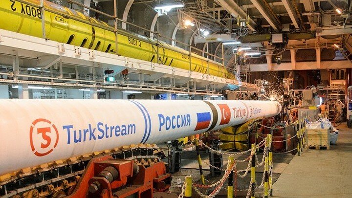 Газпром спира подаването на газ по двете тръбите на Турски
