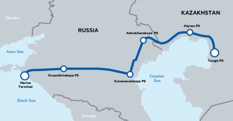 Руски съд нареди на Каспийския тръбопроводен консорциум КТК да спре