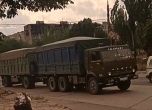Мариупол: Руснаците изнасят камиони със зърно (видео)