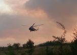 Още не е овладян пожарът край Елшица, горят 3 000 дка държавни гори (снимки)