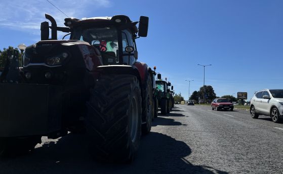 Земеделци и зърнопроизводители излязопа на протест срещу вноса на украинско зърно и зелените политики на Европа