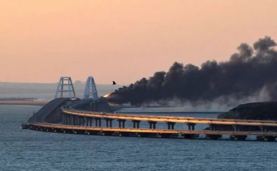 Експлозията на Керченския (Кримския) мост